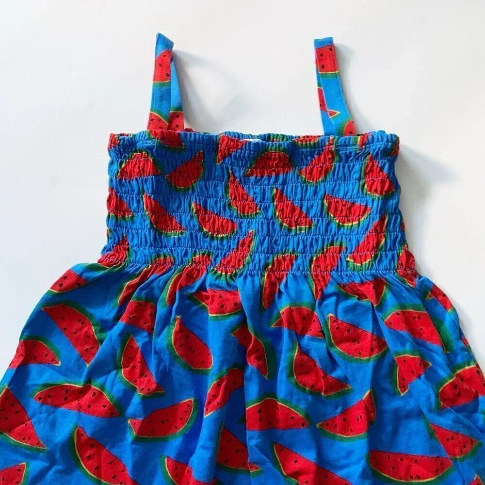 NEW Hanna Andersson Girl smocked dress 10 years 140 cm